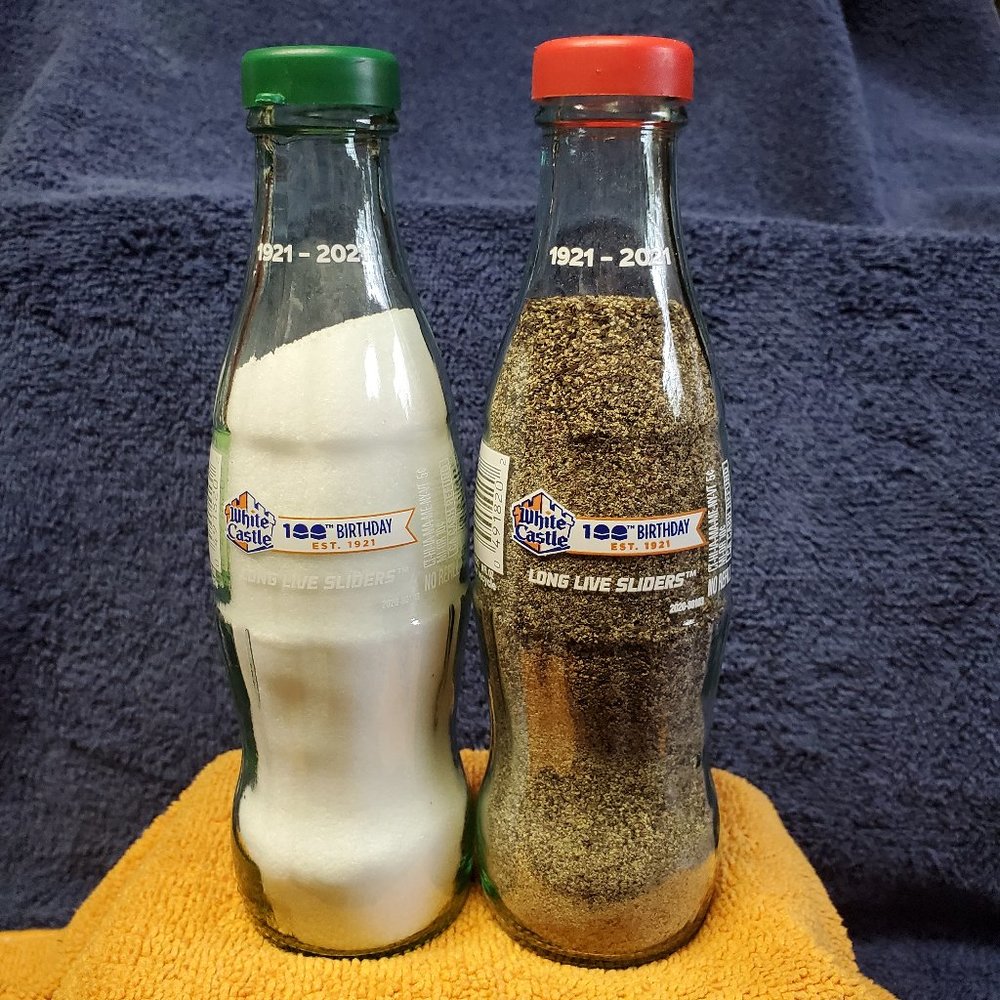 White Castle 100th Birthday Salt & Pepper Shakers